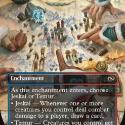 Magic The Gathering Frostcliff Siege (Borderless) [Tarkir: Dragonstorm]