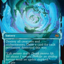 Magic The Gathering Death Begets Life (Showcase) [Tarkir: Dragonstorm]