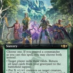 Magic The Gathering Will Of The Sultai (Extended Art) [Tarkir: Dragonstorm Commander]