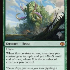 Magic The Gathering Craterhoof Behemoth [Tarkir: Dragonstorm Promos]