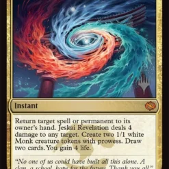 Magic The Gathering Jeskai Revelation [Tarkir: Dragonstorm Promos]