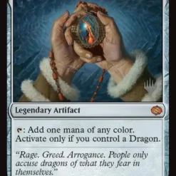 Magic The Gathering Mox Jasper [Tarkir: Dragonstorm Promos]