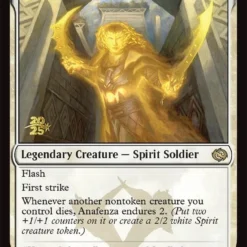 Magic The Gathering Anafenza, Unyielding Lineage [Tarkir: Dragonstorm Prerelease Promos]