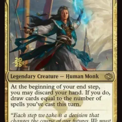 Magic The Gathering Narset, Jeskai Waymaster [Tarkir: Dragonstorm Prerelease Promos]