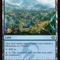 Magic The Gathering Mistrise Village [Tarkir: Dragonstorm Prerelease Promos]