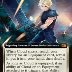 Magic The Gathering Cloud, Midgar Mercenary (Extended Art) [FINAL FANTASY]