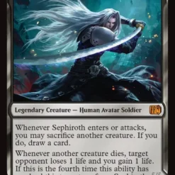 Magic The Gathering Sephiroth, Fabled SOLDIER // Sephiroth, One-Winged Angel [FINAL FANTASY]