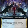 Magic The Gathering Ultimecia, Time Sorceress // Ultimecia, Omnipotent (Extended Art) [FINAL FANTASY]