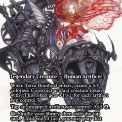 Magic The Gathering Terra Branford - Urza, Lord High Artificer (Showcase) [FINAL FANTASY : Through The Ages]