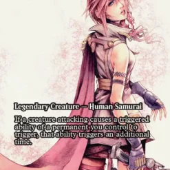 Magic The Gathering Lightning, Lone Commando - Isshin, Two Heavens As One (Showcase) [FINAL FANTASY : Through The Ages]