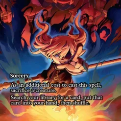 Magic The Gathering Shantotto's Coercion - Diabolic Intent (Showcase) [FINAL FANTASY : Through The Ages]