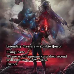 Magic The Gathering Barnabas Tharmr - Kraum, Ludevic's Opus (Showcase) [FINAL FANTASY : Through The Ages]