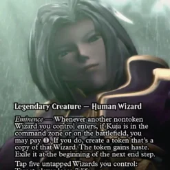 Magic The Gathering Kuja, Mage Manufacturer - Inalla, Archmage Ritualist (Showcase) [FINAL FANTASY : Through The Ages]