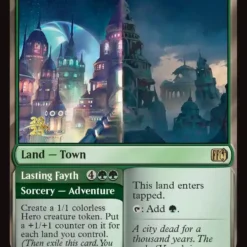 Magic The Gathering Zanarkand, Ancient Metropolis [FINAL FANTASY Prerelease Promo]