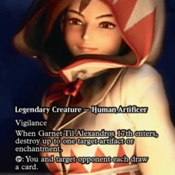 Magic The Gathering Garnet Til Alexandros 17th - Loran Of The Third Path (Showcase) [FINAL FANTASY : Through The Ages]