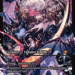 Magic The Gathering Bloodthirsty Conqueror (Showcase) [Foundations]