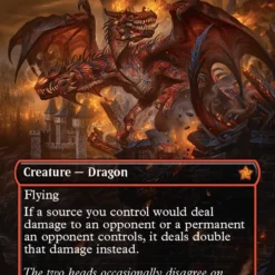 Magic The Gathering Twinflame Tyrant (Borderless) [Foundations]