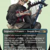 Magic The Gathering The Wandering Minstrel (Borderless) [FINAL FANTASY]
