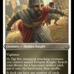 Magic The Gathering Templar Knight (Foil Etched) [Assassin's Creed]