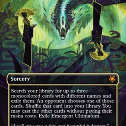 Magic The Gathering Emergent Ultimatum (Borderless) [Tarkir: Dragonstorm Special Guests]