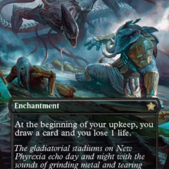 Magic The Gathering Phyrexian Arena (Borderless) (Mana Foil) [Foundations]