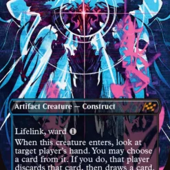 Magic The Gathering Oildeep Gearhulk (Borderless) [Aetherdrift]