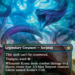 Magic The Gathering Koma, World-Eater (Borderless) [Foundations]