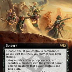 Magic The Gathering Will Of The Abzan (Extended Art) [Tarkir: Dragonstorm Commander]