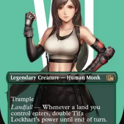 Magic The Gathering Tifa Lockhart (Borderless) [FINAL FANTASY]