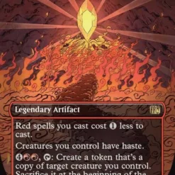 Magic The Gathering The Fire Crystal (Borderless) [FINAL FANTASY]