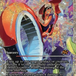 Magic The Gathering Explosive Getaway (Showcase) (Fracture Foil) [Aetherdrift]