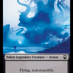 Magic The Gathering Marit Lage (Ripple Foil) // Sand Warrior Double-Sided Token [Modern Horizons 3 Commander Tokens]