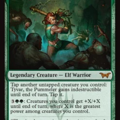 Magic The Gathering Tyvar, The Pummeler [Duskmourn: House Of Horror]