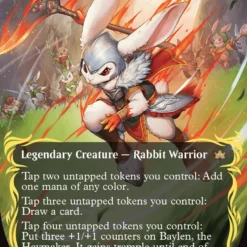 Magic The Gathering Baylen, The Haymaker (Raised Foil) [Bloomburrow]