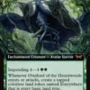 Magic The Gathering Overlord Of The Hauntwoods (Extended Art) [Duskmourn: House Of Horror]