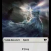 Magic The Gathering Spirit (0010) // Graveborn Double-Sided Token [Commander Masters Tokens]