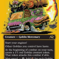 Magic The Gathering Howlsquad Heavy (Borderless) (First-Place Foil) [Aetherdrift]