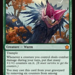 Magic The Gathering Quilled Greatwurm [Foundations]