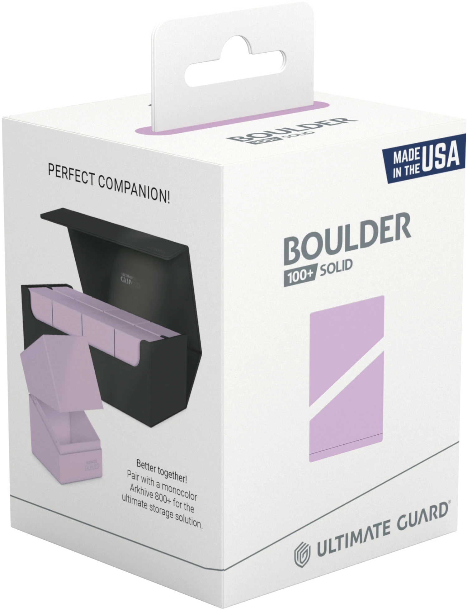 Ultimate Guard: Boulder 100+ Pastel - Lavender Purple