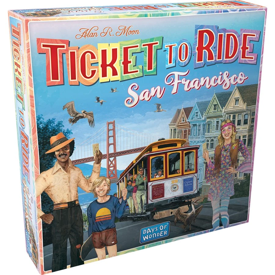 Days Of Wonder Ticket To Ride Express: San Francisco