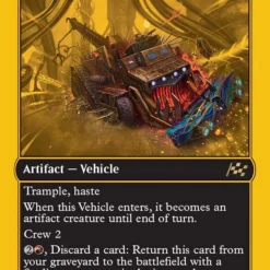 Magic The Gathering Gastal Thrillroller (First-Place Foil) [Aetherdrift]