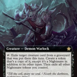 Magic The Gathering Abyssal Harvester (Extended Art) [Foundations]