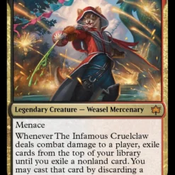 Magic The Gathering The Infamous Cruelclaw [Bloomburrow]