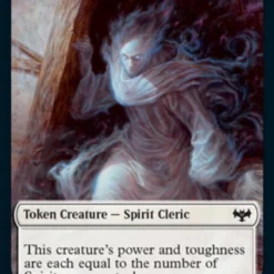 Magic The Gathering Spirit Cleric Token [Innistrad: Crimson Vow Tokens]