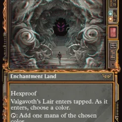 Magic The Gathering Valgavoth's Lair (Showcase) [Duskmourn: House Of Horror]