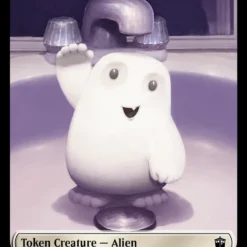 Magic The Gathering Alien // Osgood, Operation Double Double-Sided Token [Doctor Who Tokens]