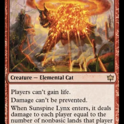 Magic The Gathering Sunspine Lynx [Bloomburrow]