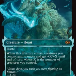 Magic The Gathering Craterhoof Behemoth (Showcase) [Tarkir: Dragonstorm]