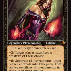 Magic The Gathering Liliana Of The Veil (Retro Frame) [Innistrad Remastered]