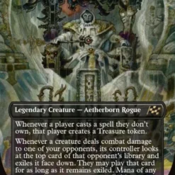 Magic The Gathering Gonti, Night Minister (Borderless) [Aetherdrift]